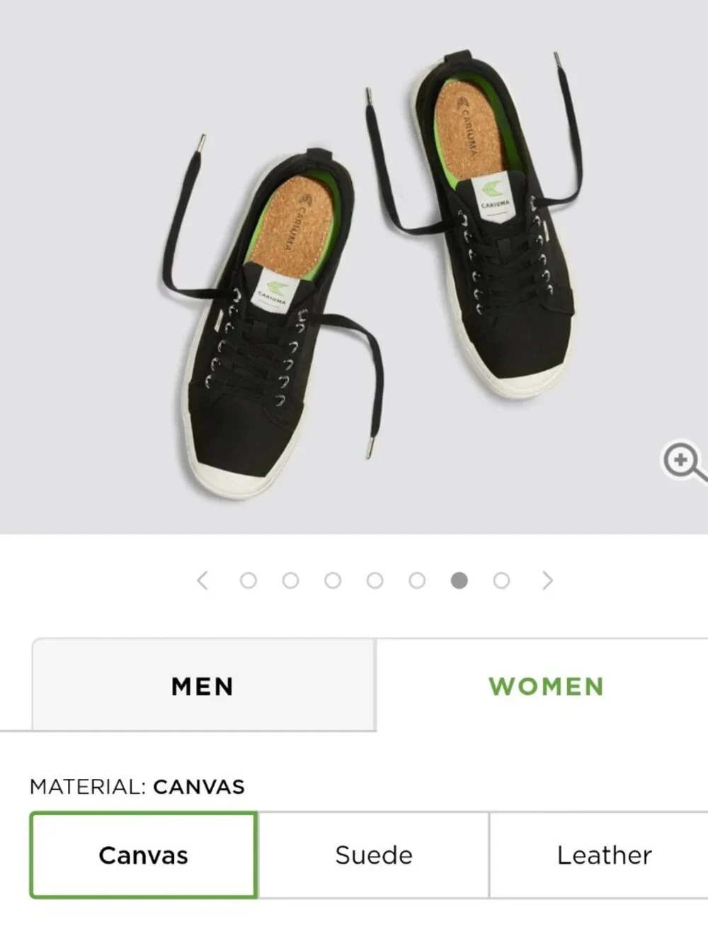 Vegan OCA Low Sneaker Shoe Cariuma